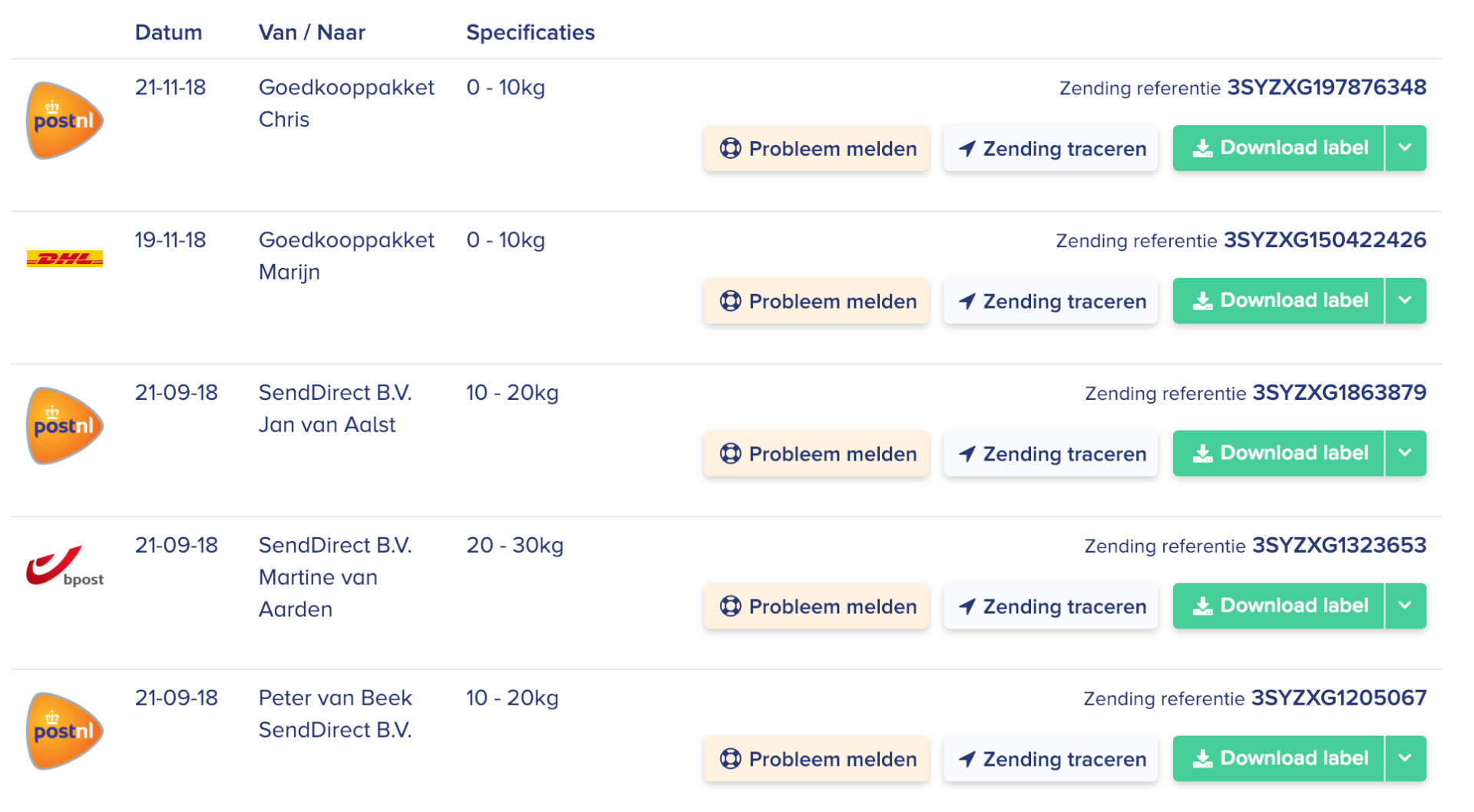 Waarschuwing Idioot Ritmisch Zakelijk pakket versturen? Maak direct uw zakelijke zending aan. -  Goedkooppakket.nl